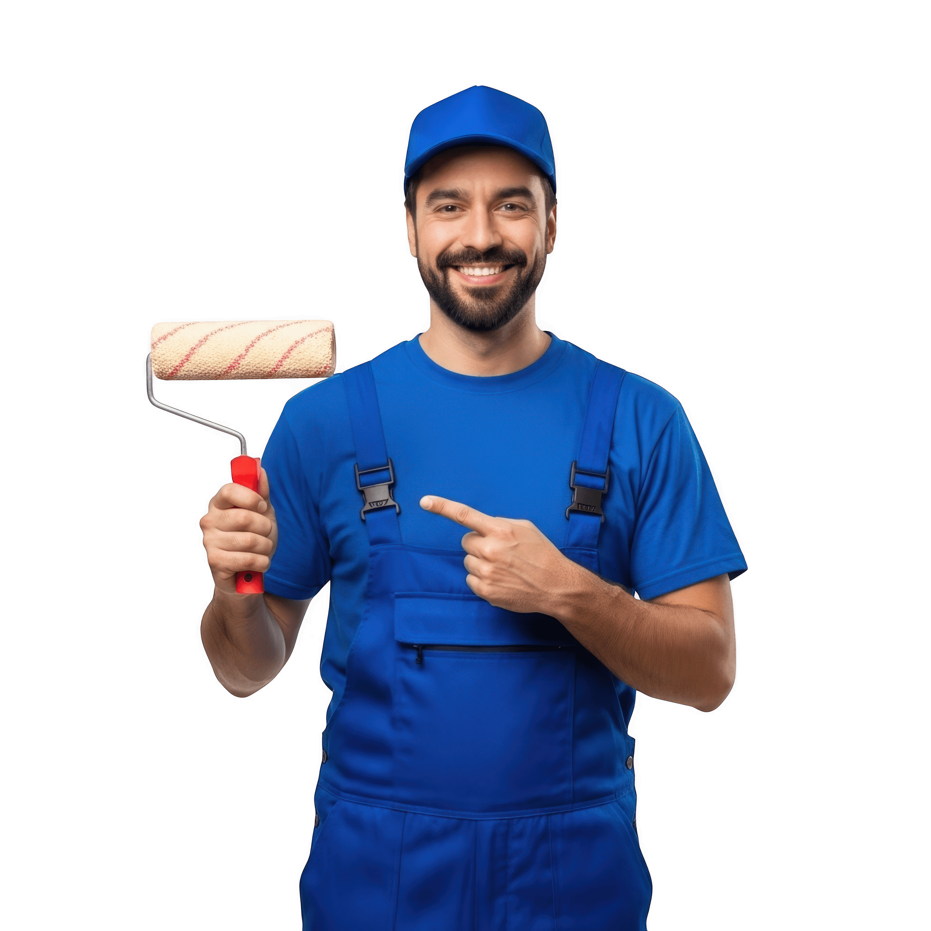 Painter at work